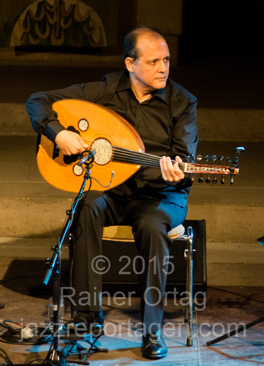 Anouar Brahem beim 1. Jazzfestival Esslingen am 19.6.2015