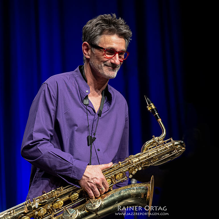 Eric Séva bei den Internationalen Theaterhaus Jazztagen 2024