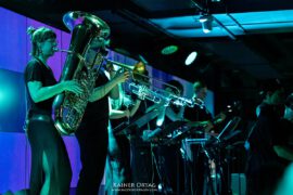 Jazzrausch Bigband bei der jazzopen Stuttgart 2024 in der SpardaWelt