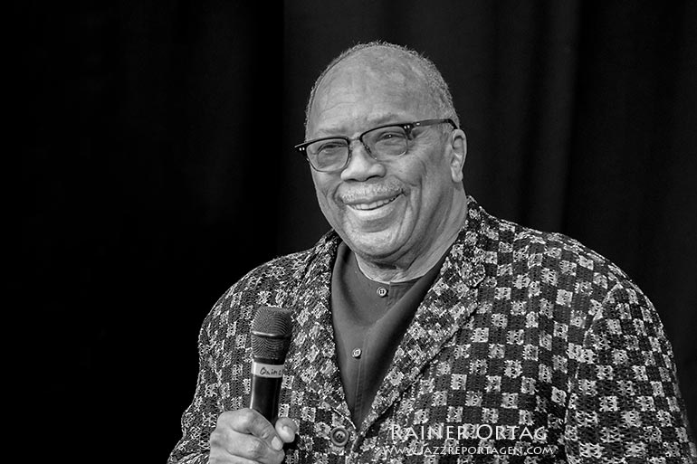 Quincy Jones bei den jazz open Stuttgart 2017