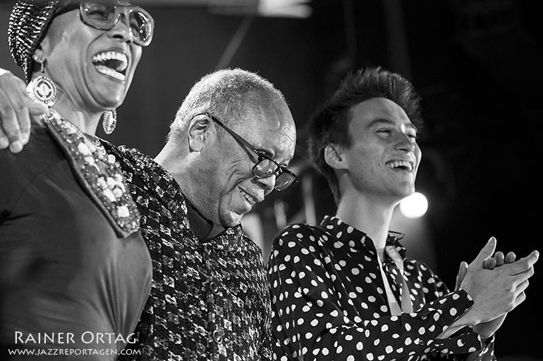 Quincy Jones bei den jazz open Stuttgart 2017