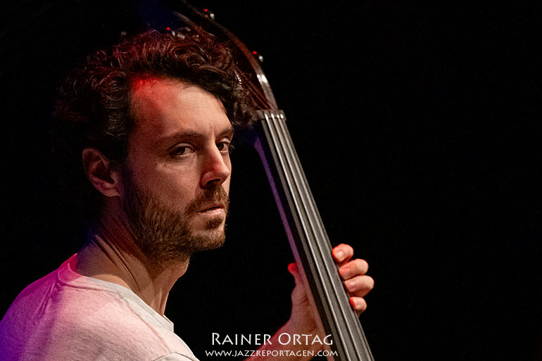 Rick Rosato mit dem Immanuel Wilkins Quartet im Sudhaus Tübingen 2024