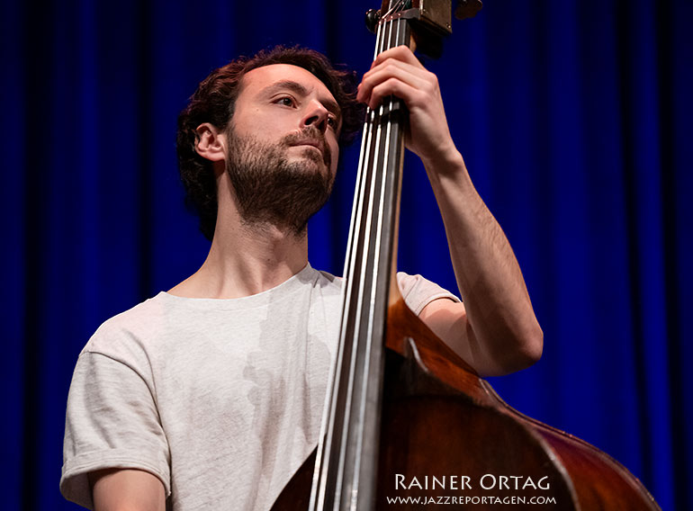 Rick Rosato mit dem Immanuel Wilkins Quartet im Sudhaus Tübingen 2024