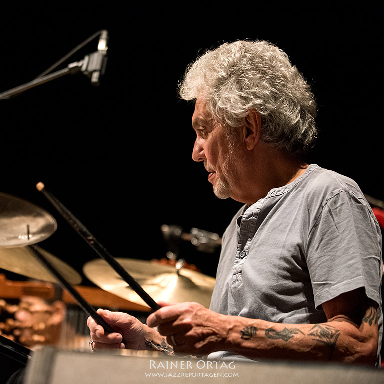 Steve Gadd in der Liederhalle Stuttgart 2017