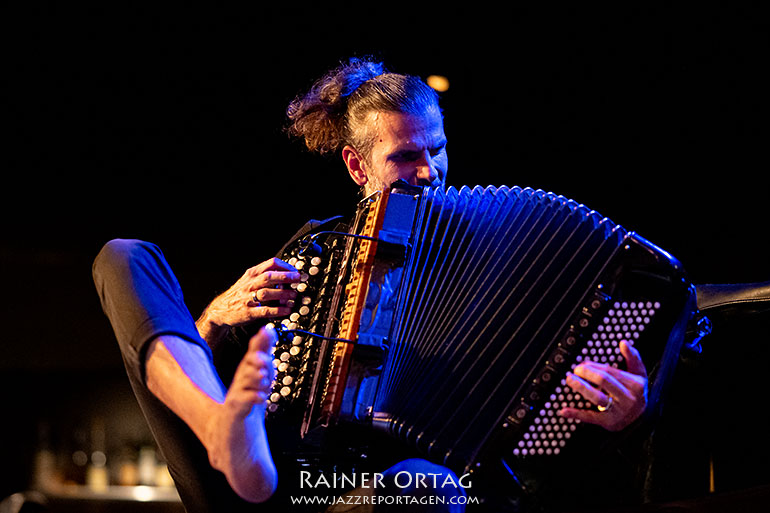 Vincent Peirani im Jazzclub BIX Stuttgart 2024