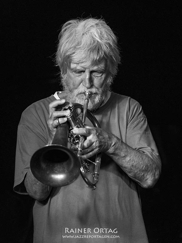 Werner Bystrich mit seinem Sextet bei der Jazz Jamsession Pappelgarten 2.7.2020