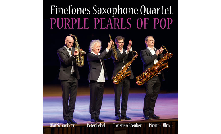 Finefones Saxophone Quartet - PURPLE PEARLS OF POP