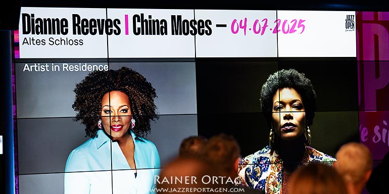 jazzopen Stuttgart 2025 - Dianne Reeves / China Moses im Alten Schloss