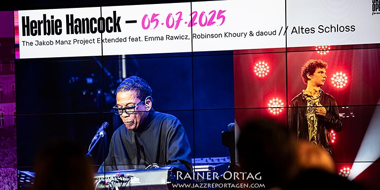 jazzopen Stuttgart 2025 - Herbie Hancock im Alten Schoss